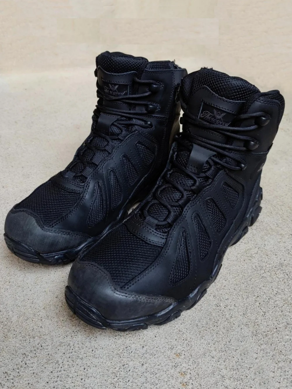 Thorogood Crosstrex Men's 11 Boots Waterproof Zip Tactical Hiking